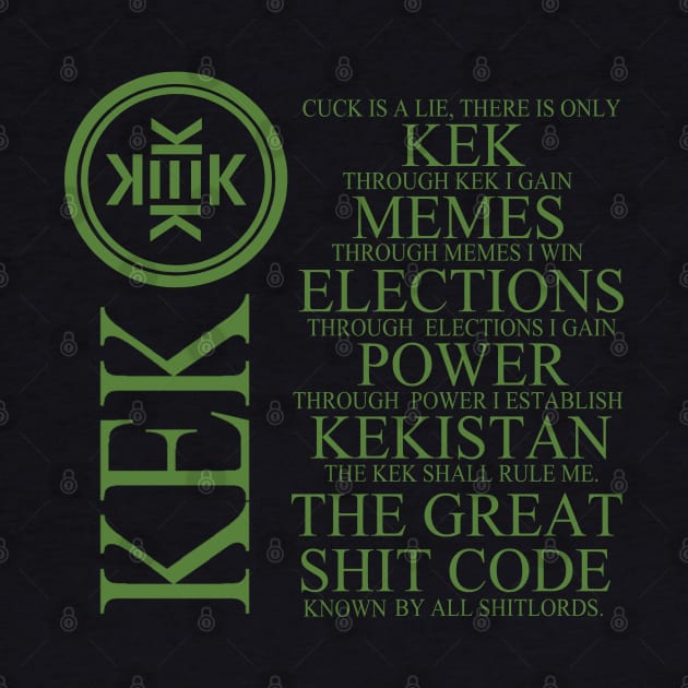 The Kek Code by KingVego